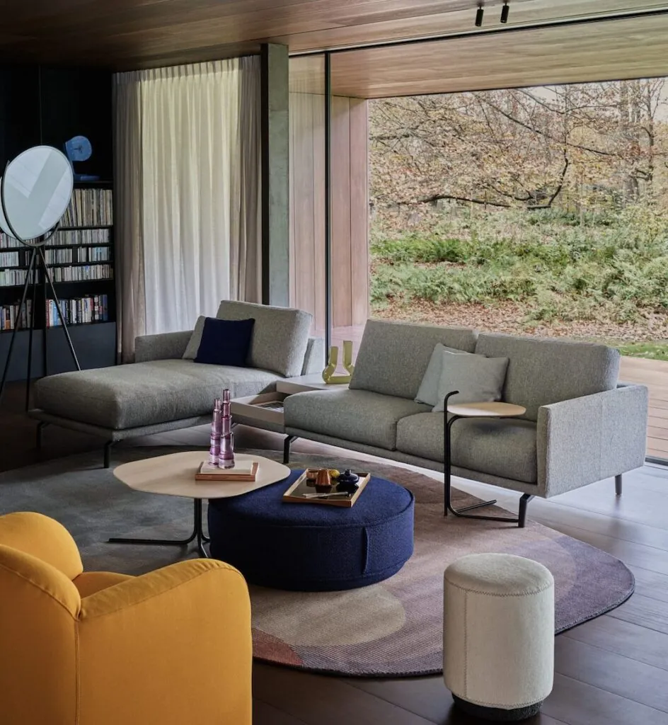 Leolux Bellice Hoekbank in moderne hoekopstelling voor dagelijks gebruik