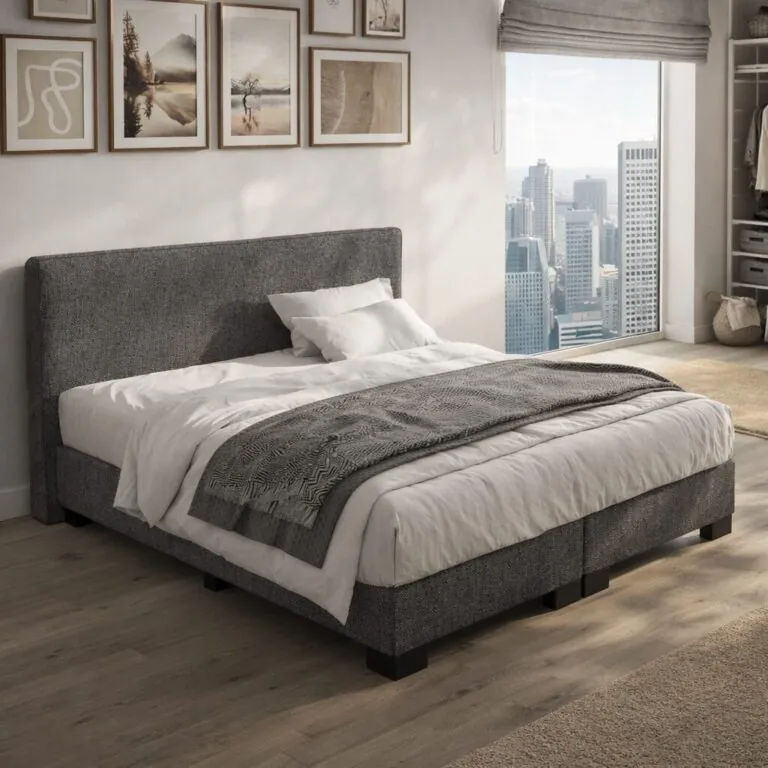 Axelsson Boxspring Vlak - Witte matrassen