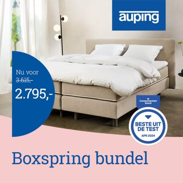 Auping Boxspring Promo Bundel